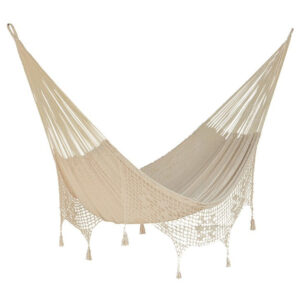 Deluxe Outdoor Cotton Mexican Hammock