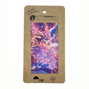 Discover Warlpiri Dreaming Through Functional Art, magnetic bookmark sjn699