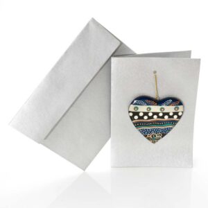Silver Heart Card - BGD704